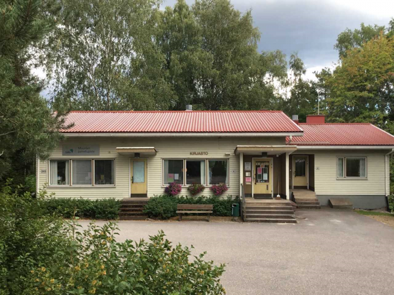 Muurlan kirjasto, ulkokuva