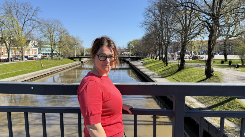 Tapahtumakoordinaattori Karolina Blom.