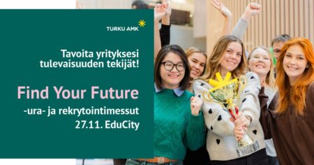 Find Your Future - ura-ja rekrytointimessut 27.11.2025. Kuvituskuva.