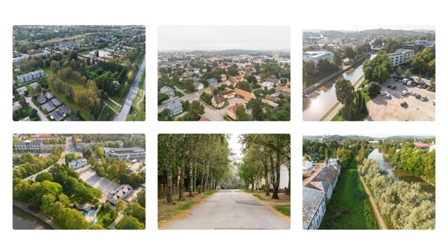 Asuntomessut Salossa 2028 - messualueita ennen messuja. 