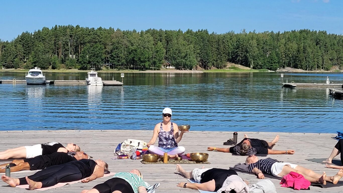 Äänimaljarentoutus @Mathildan Marina