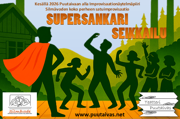 Koko perheen satuimprovisaatio – Supersankariseikkailu