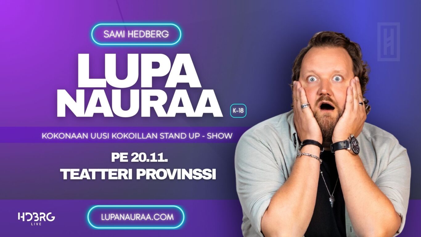 Sami Hedberg-Lupa nauraa/K18
