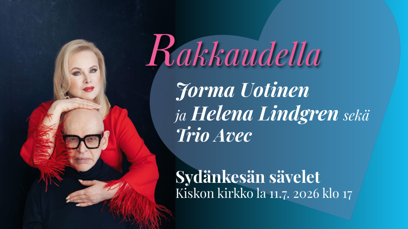 Sydänkesän sävelet -konsertti Kiskon kirkossa