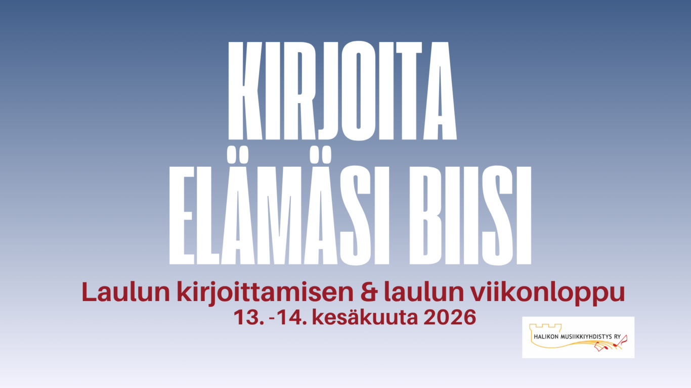 Laulun kirjoittamisen ja laulun viikonloppu