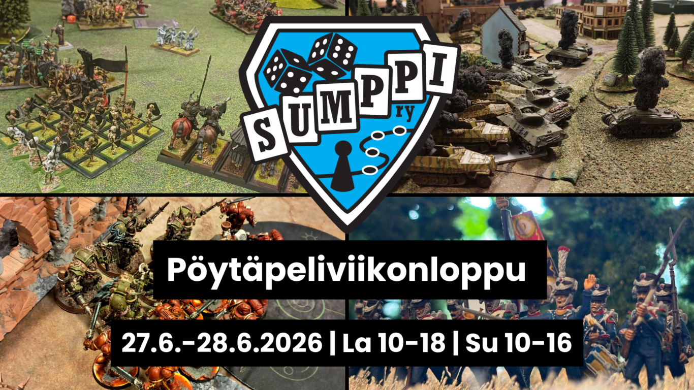 Sumppi ry:n pöytäpelitapahtuma
