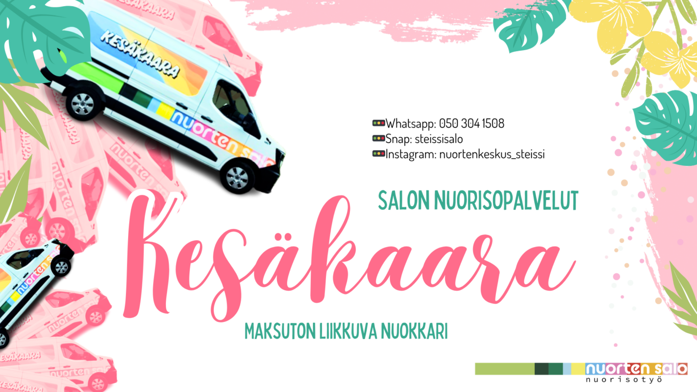 Kesäkaara liikkeellä koko kesän!