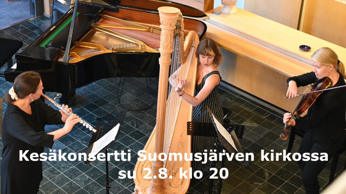 Kesäkonsertti – Harpuin, huiluin