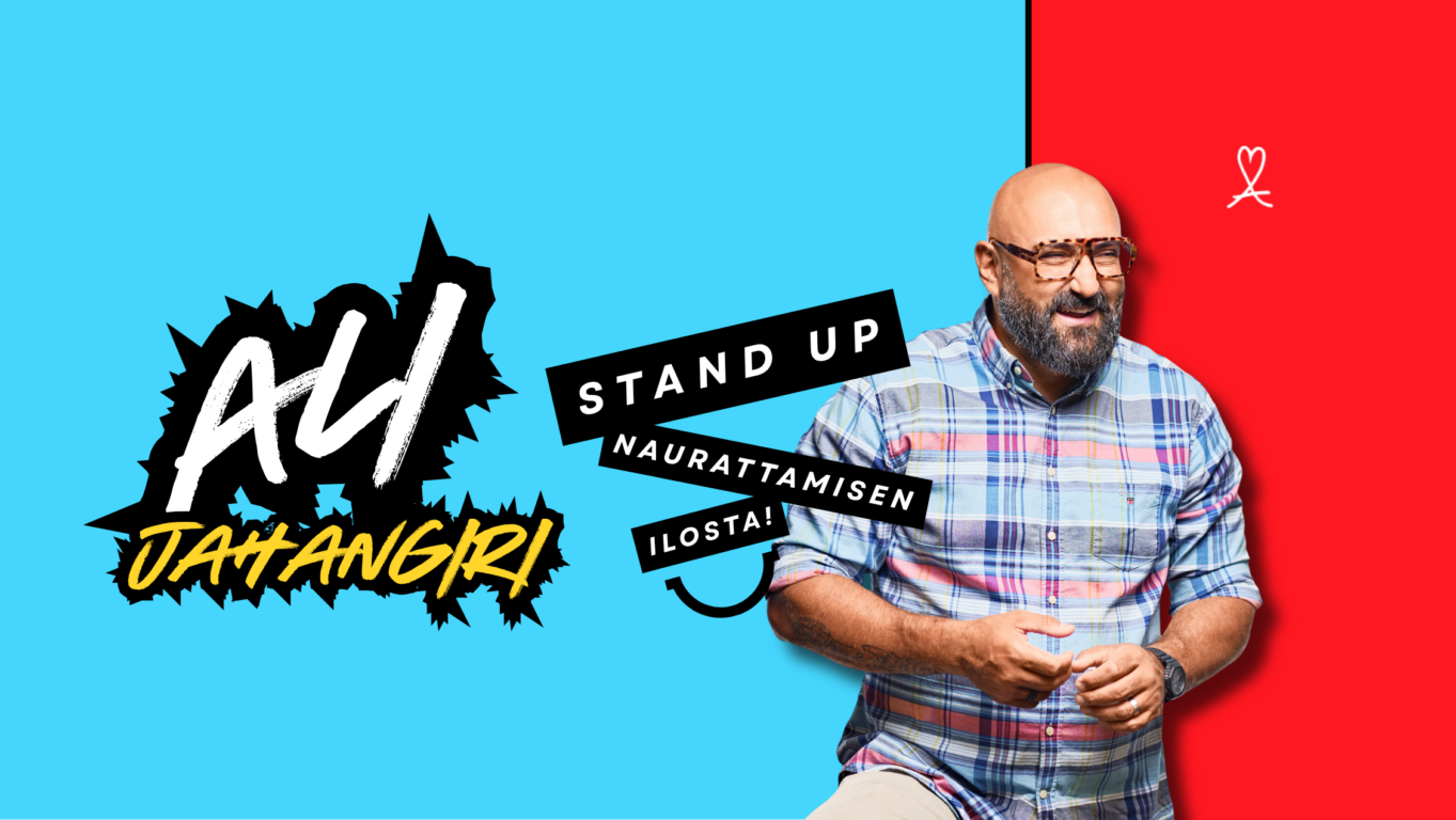 Ali Jahangiri: Naurattamisen ilosta-Stand up