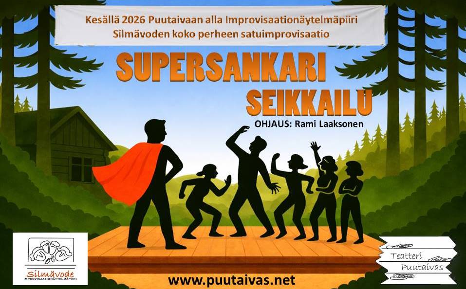 Koko perheen satuimprovisaatio – Supersankariseikkailu