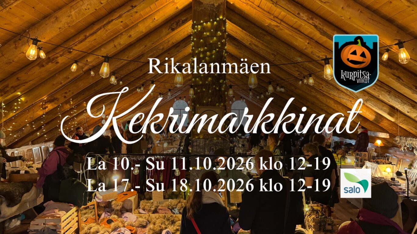 Rikalanmäen Kekrimarkkinat 2026