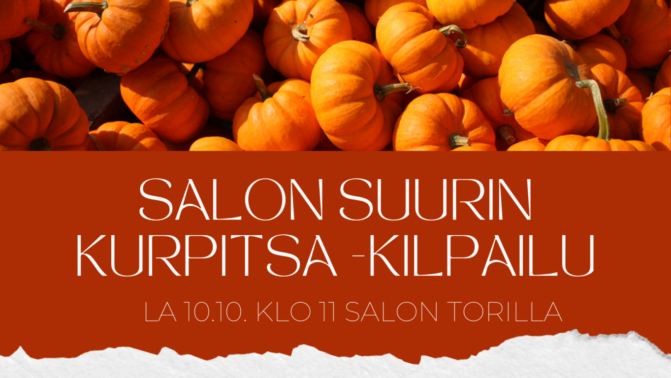 Salon suurin kurpitsa 2026