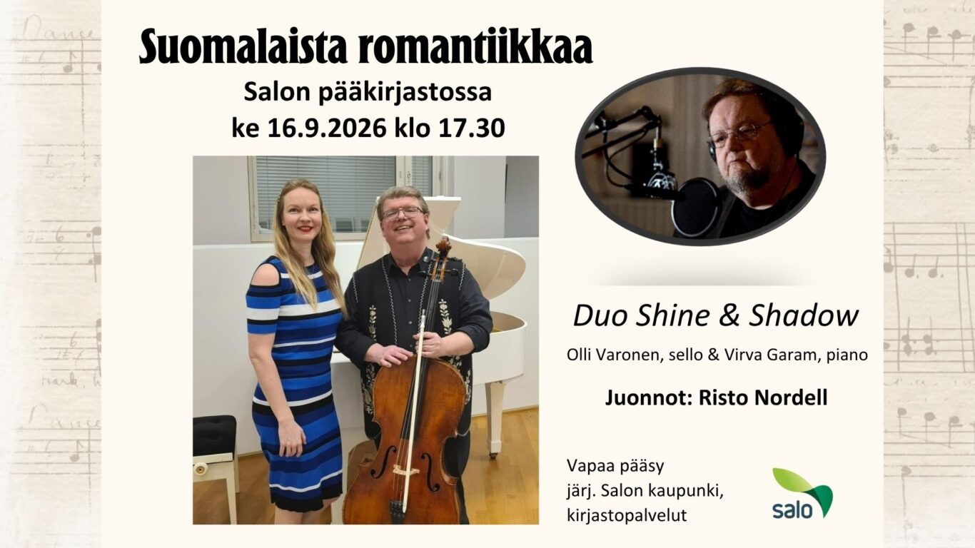 Suomalaista romantiikkaa pääkirjastossa